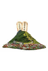 CUT OUT: HAR SINAI WITH LUCHOS 4.5"X3.5"  20 PC