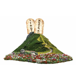 CUT OUT: HAR SINAI WITH LUCHOS 4.5"X3.5"  20 PC