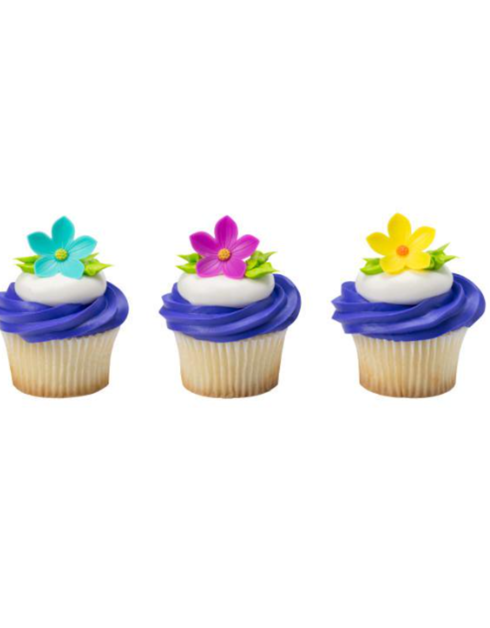 SPRING FLOWER ASSORTMENT CUPCAKE RING