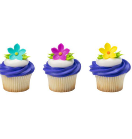 SPRING FLOWER ASSORTMENT CUPCAKE RING