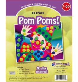 POM POM CRAFT- CLOWN