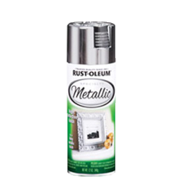RUST-OLEUM METALLIC SPRAY PAINT SILVER 11OZ