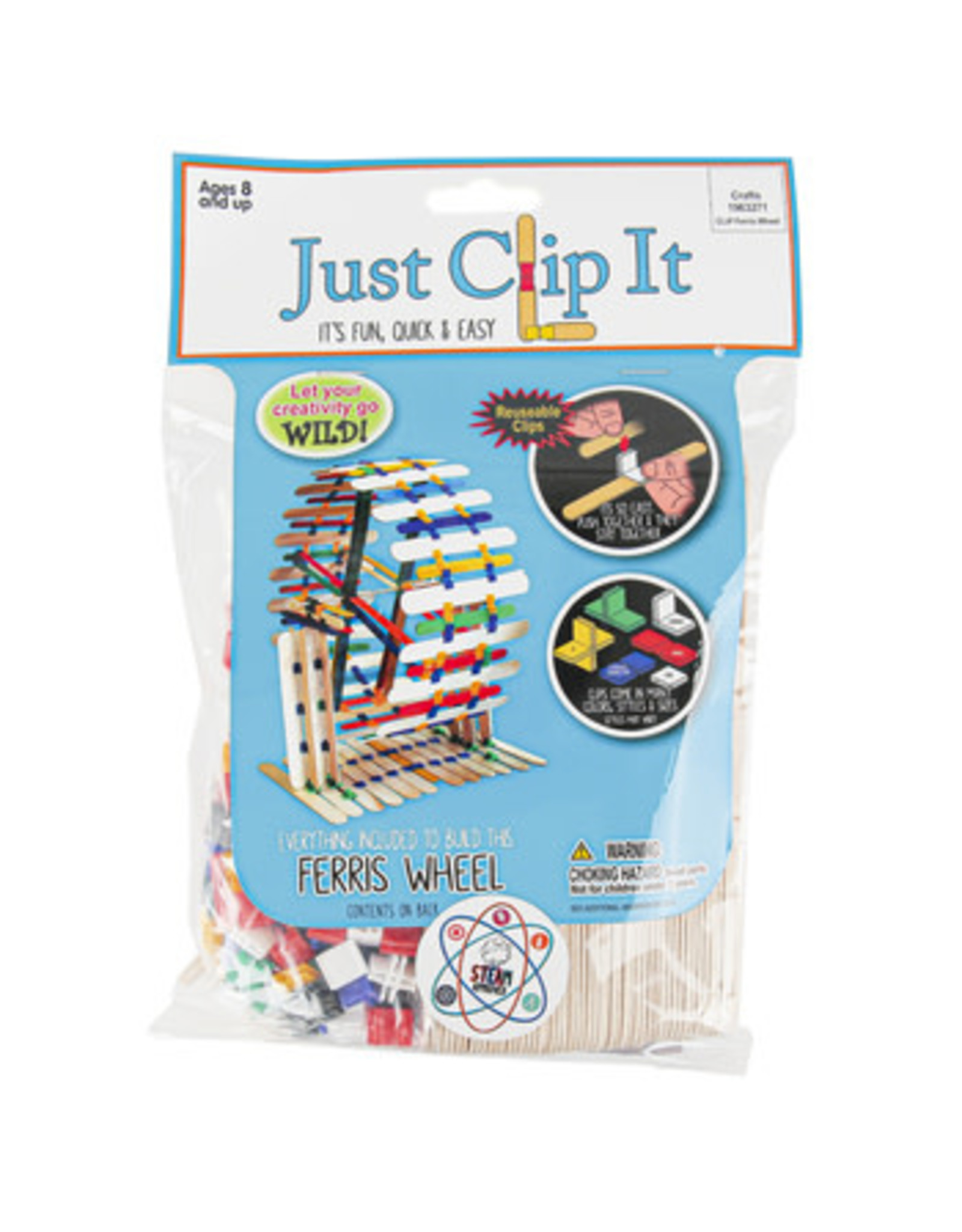 JUST CLIP IT STICKS: FERRIS WHEEL