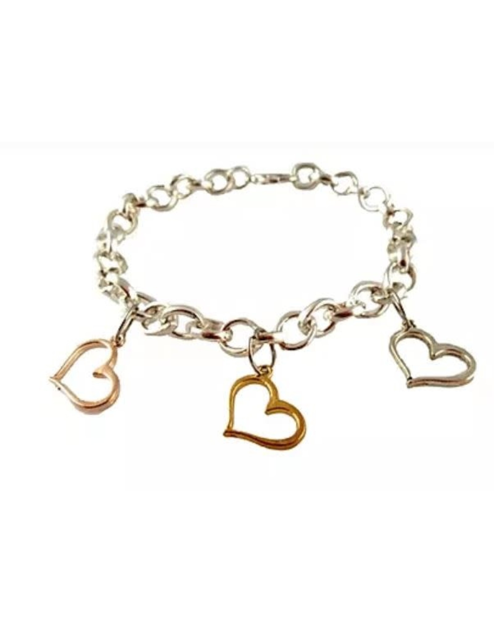 AZILA HEART CHARM BRACELET
