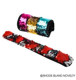 FLIP SEQUIN SLAP BRACELET PKG/12pcs
