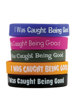 CAUGHT BEING GOOD WRIST BANDS 10PC