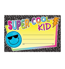 AWARD CERTIFICATE: SUPER COOL KID 30 PACK