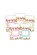 LIBRARY POCKETS CONFETTI 35 PACK