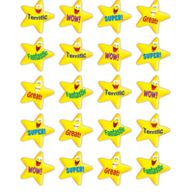 MOTIVATIONAL STICKER ENCOURAGING STARS 120 STICKERS