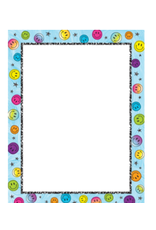 COMPUTER DESIGN PAPER: BRIGHTS 4EVER SMILE 8.5X11 50 SHEETS