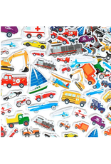 FOAM TRANSPORTATION STICKER 168PC