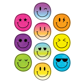 Teacher Created Resources CUT OUTS: BRIGHTS 4EVER SMILES 6" 30 PACK
