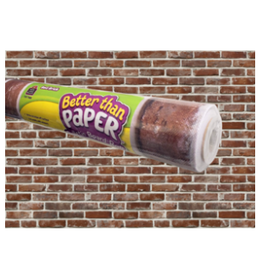BETTER BACKING PAPER: 48"x12' RED BRICK