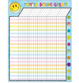 INCENTIVE CHART: 17"X22" BRIGHTS 4EVER SMILE