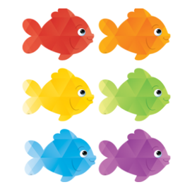 CUT OUTS: FISH 6" 30 PACK