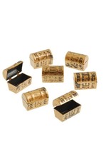 Mini Pirate Treasure Chests Pkg/12