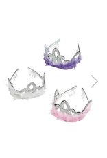 MARABOU TIARA  5.5" PCKG/12