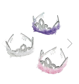 MARABOU TIARA  5.5" PCKG/12
