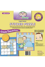 STICKER PUZZLE: LITTLE HANDS: NEGEL VASSER
