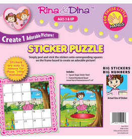 Rina and Dina / Pinny and Shimmy Foil Art Kit - Rina and Dina