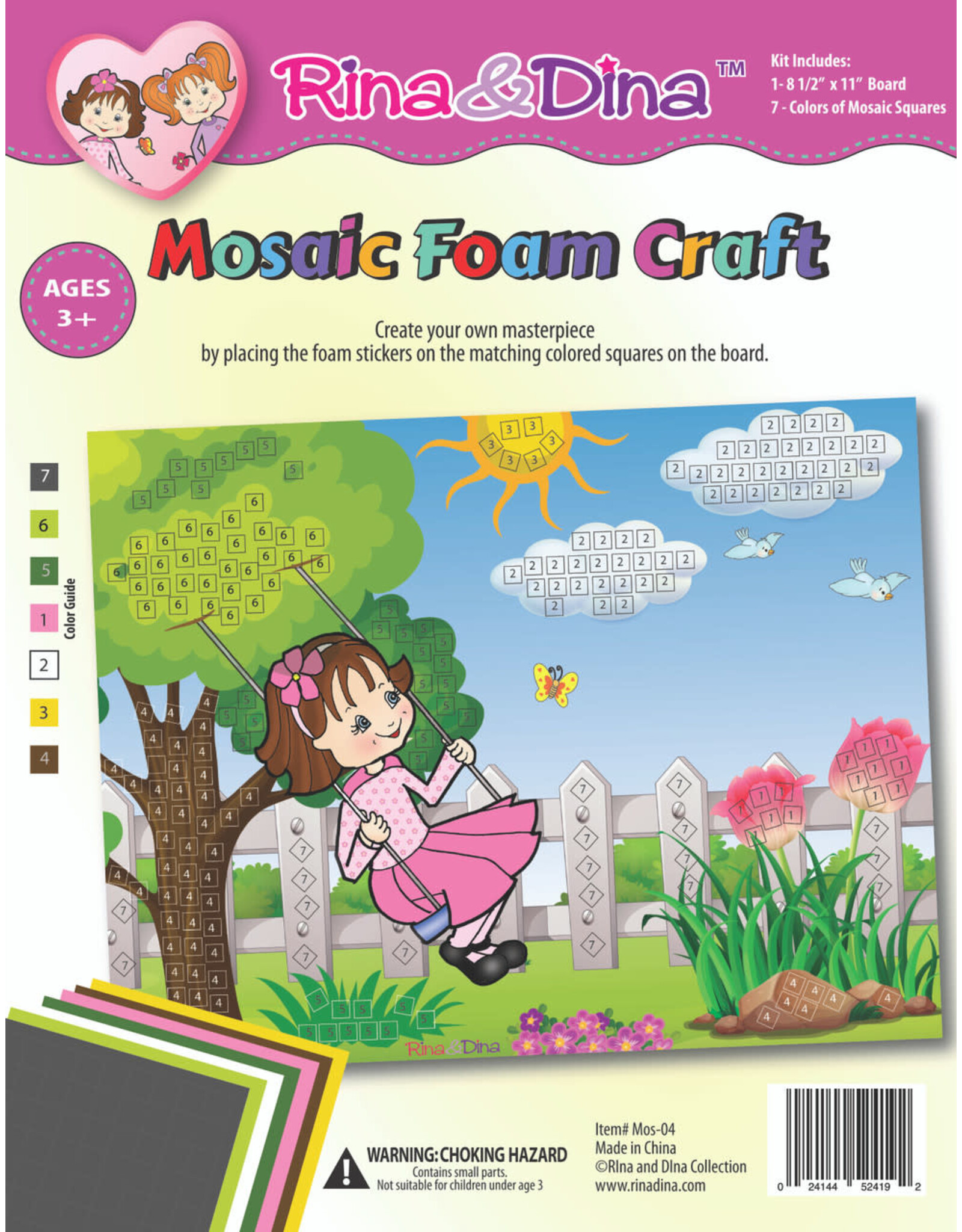 MOSAIC CRAFT: ON A SWING