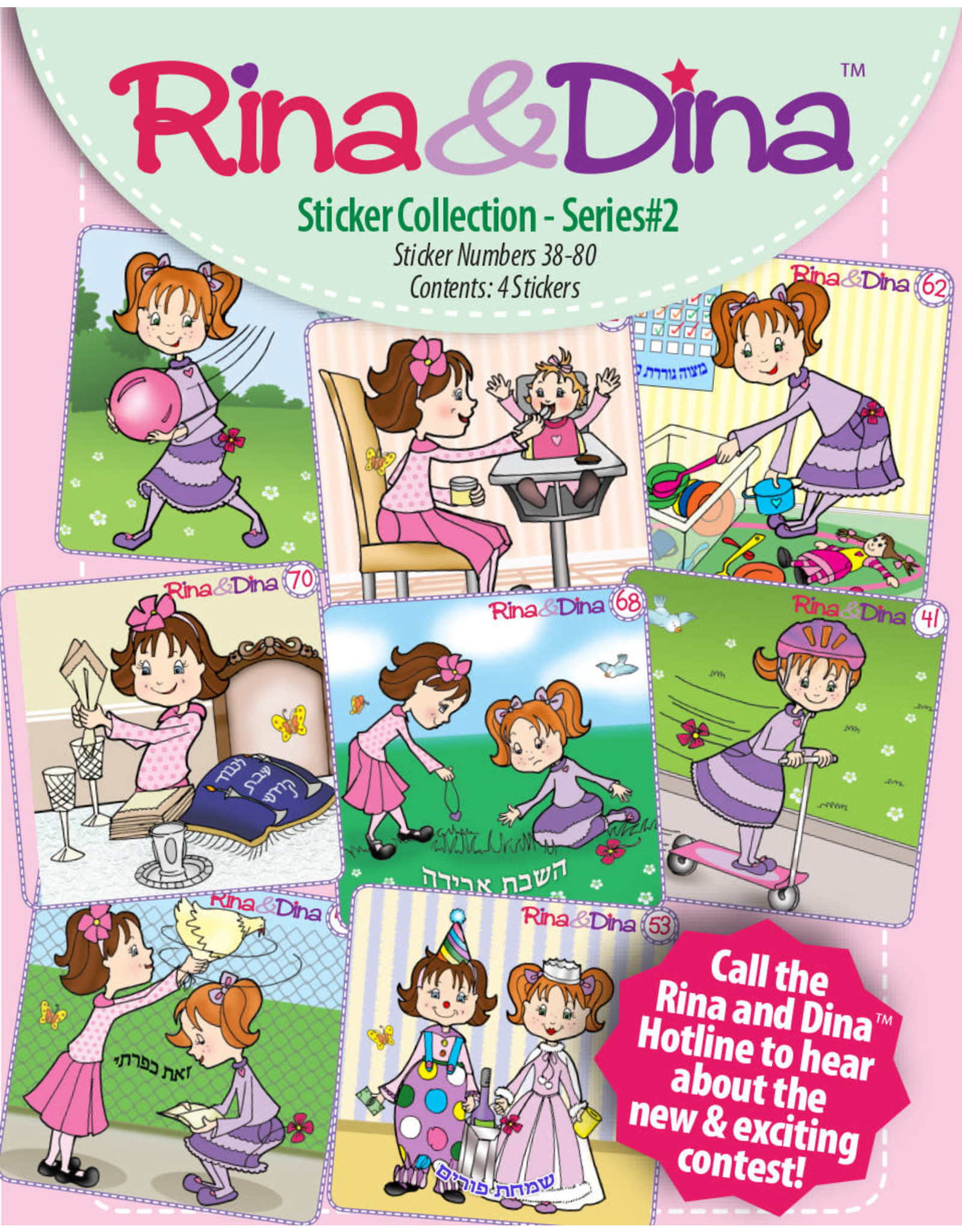 STICKERS: RINA & DINA SERIES 2