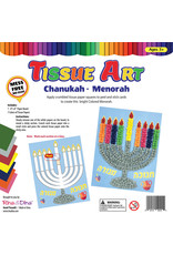 TISSUE ART: MENORAH
