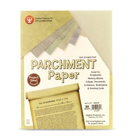 PARCHMENT PAPER -NATURAL  30 SHEETS