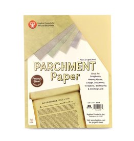 PARCHMENT PAPER - GOLD 30 SHEETS
