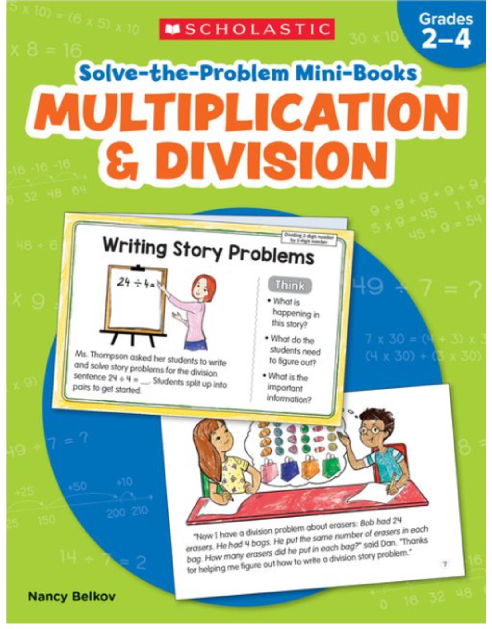 Solve The Problem Mini Book Multiplication and Division Gr 2-4