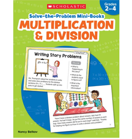 Solve The Problem Mini Book Multiplication and Division Gr 2-4