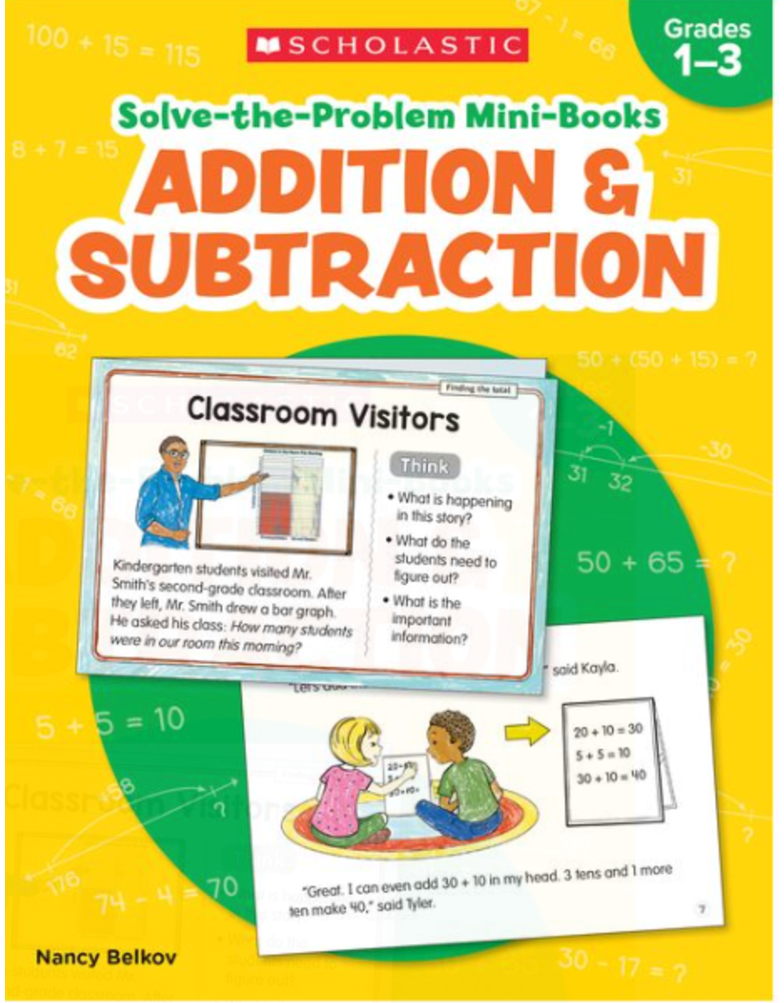 Solve The Problem Mini Book Addition and Subtraction Gr 1-3