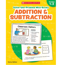 Solve The Problem Mini Book Addition and Subtraction Gr 1-3