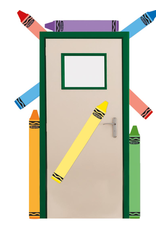 Bulletin Board Set Crayola Go Arounds