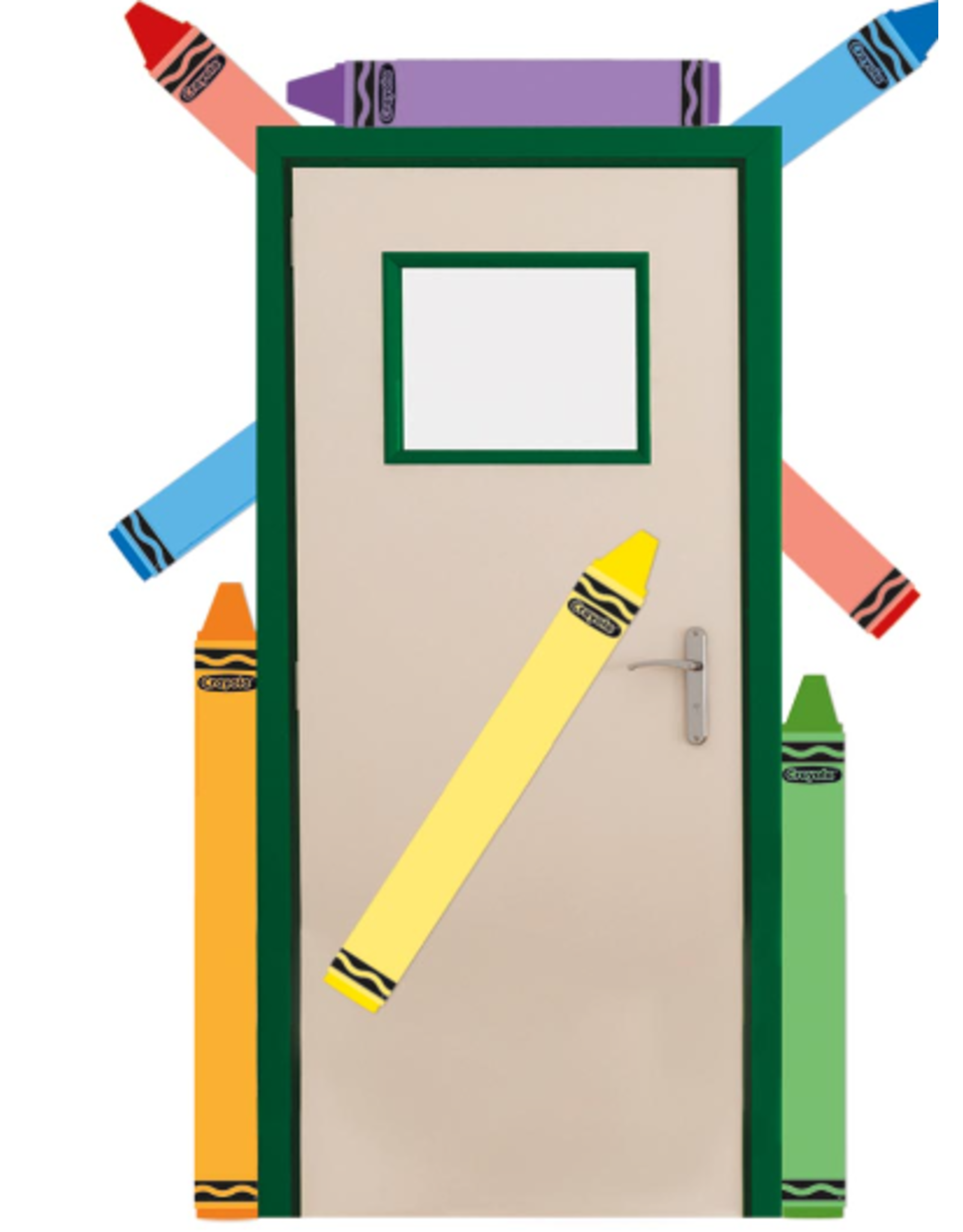 Bulletin Board Set Crayola Go Arounds