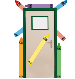Bulletin Board Set Crayola Go Arounds