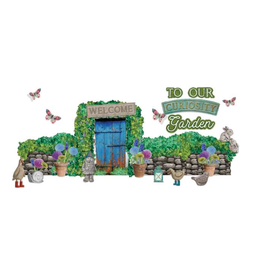 Bulletin Board Set Curiosity Garden Welcome