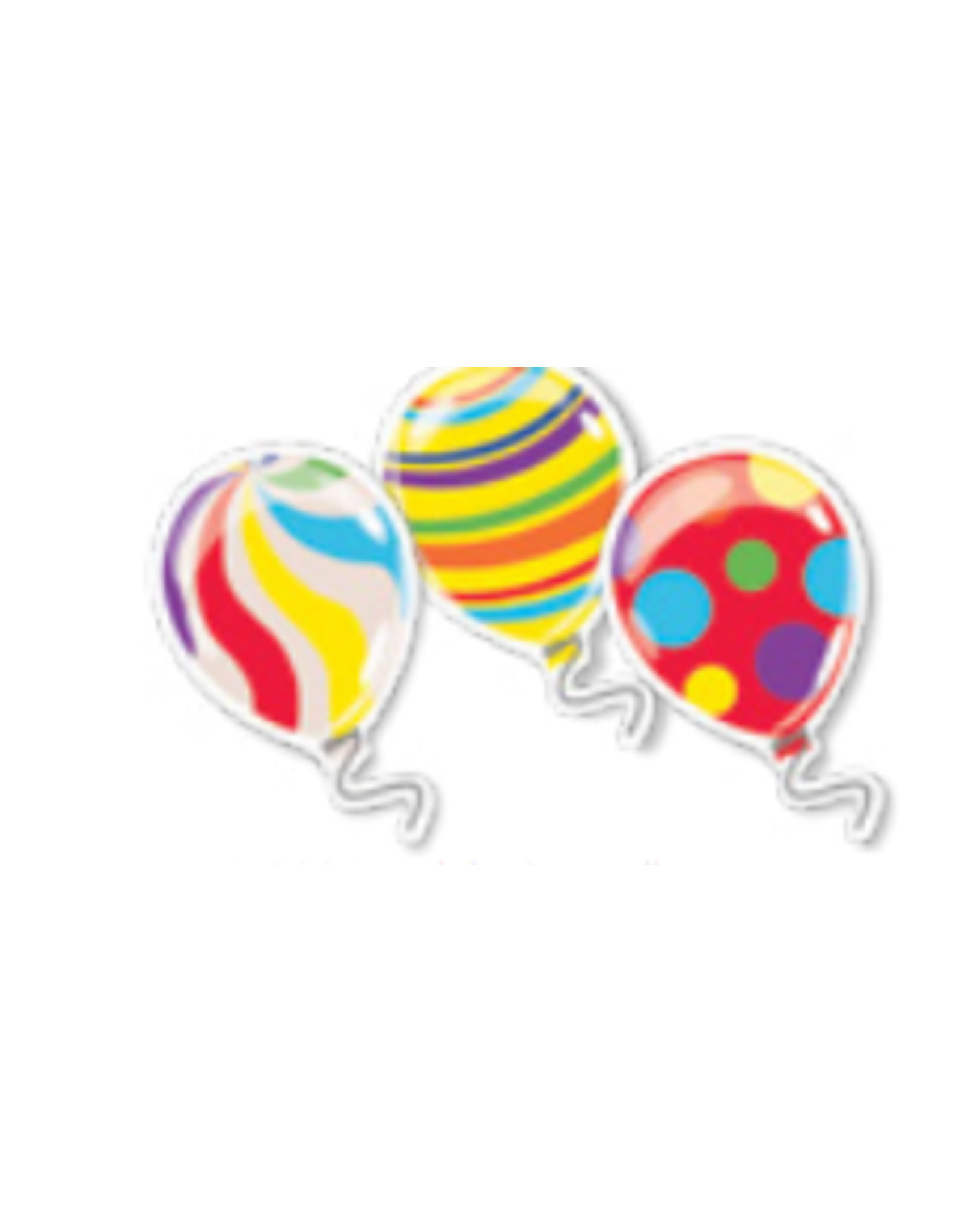 Sticker Giant Assorted Balloons 36pc