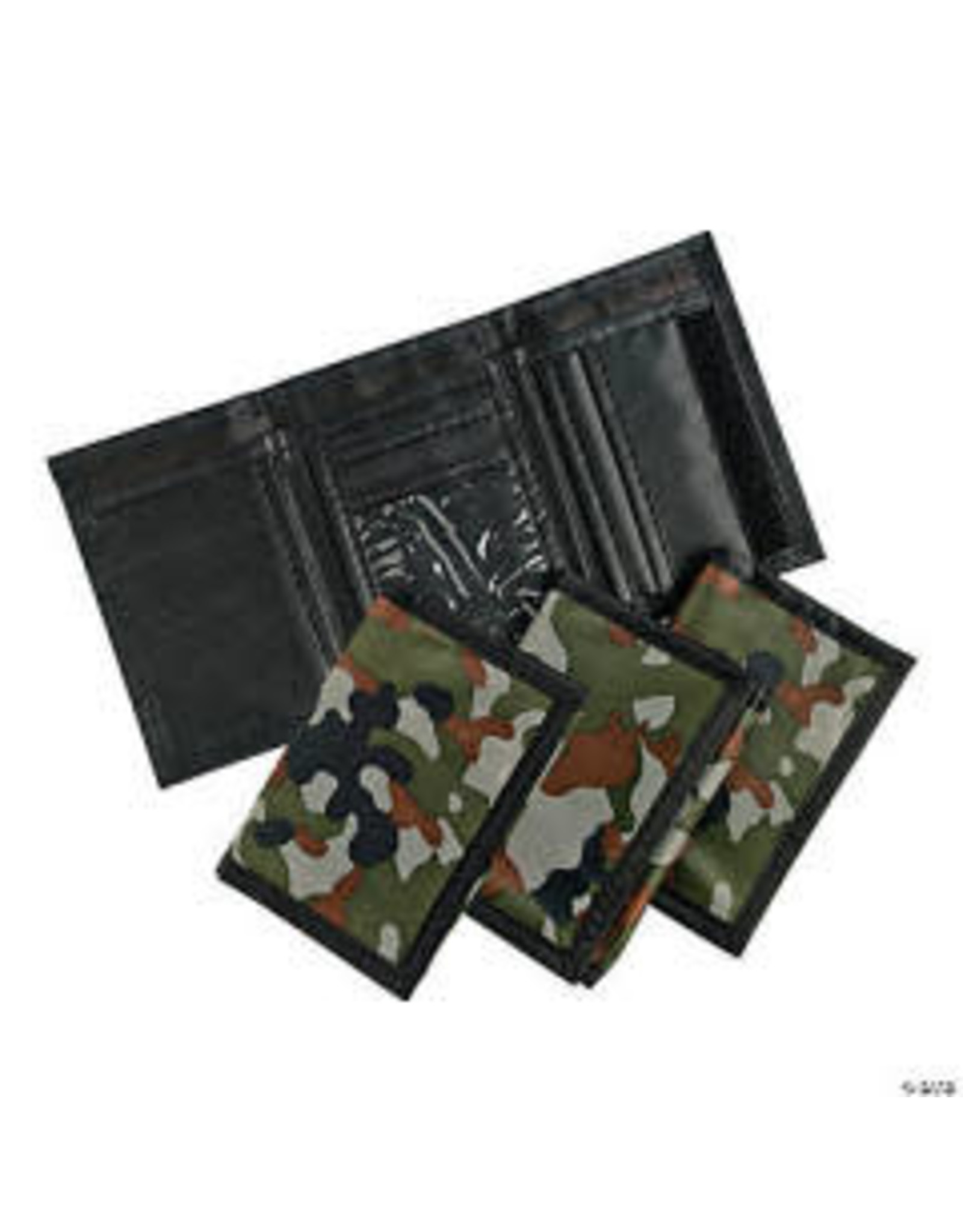 CAMOUFLAGE VELCRO WALLET