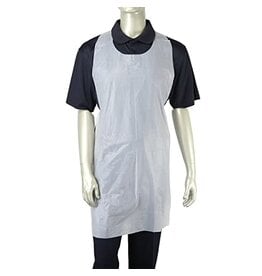 Disposable Poly  Adult Size Apron 24"x42"