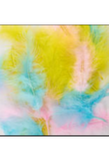 MARABOU FEATHERS: PASTEL ASSORTED .25 OZ