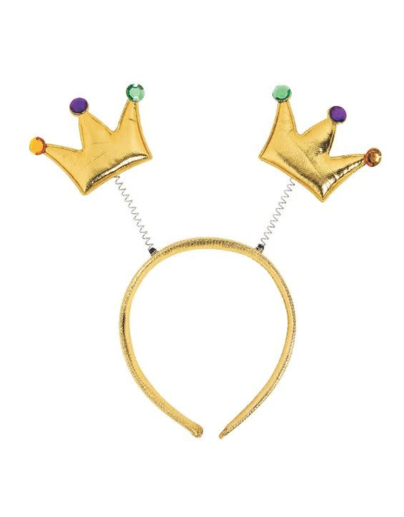 Gold Crown Head Boppers 12pcs