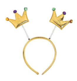 Gold Crown Head Boppers 12pcs
