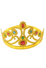 Plastic Queen Crown with Jewels