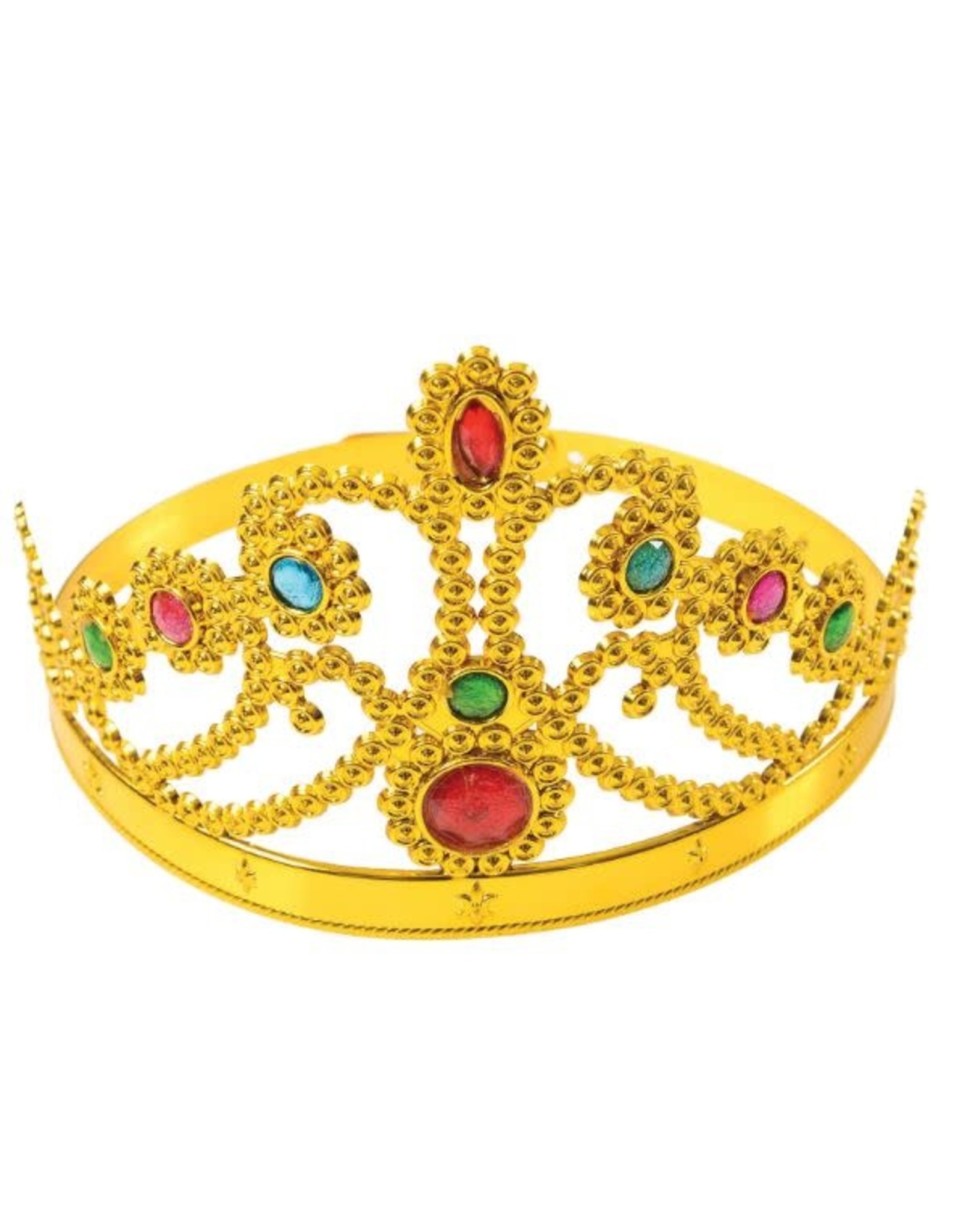 Plastic Queen Crown with Jewels