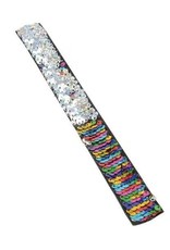 Rainbow Sequin Slap Bracelet