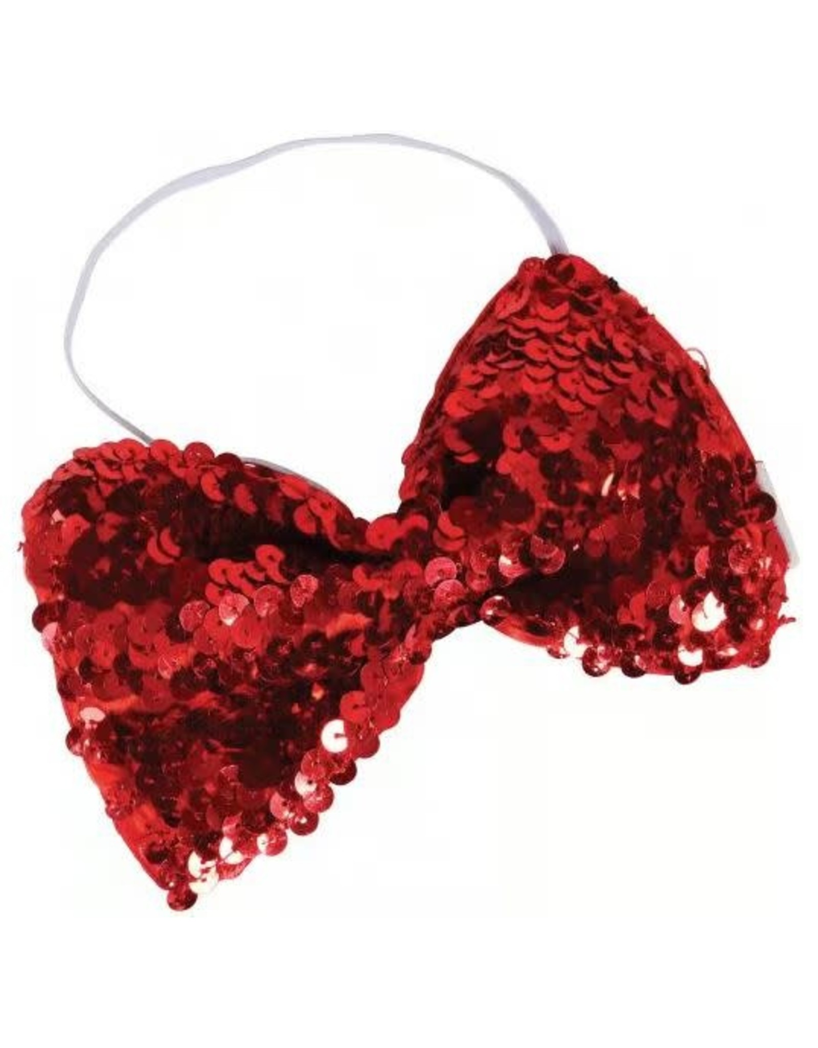 Red sequin Bowtie