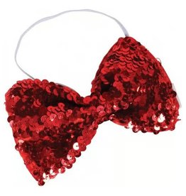 Red sequin Bowtie