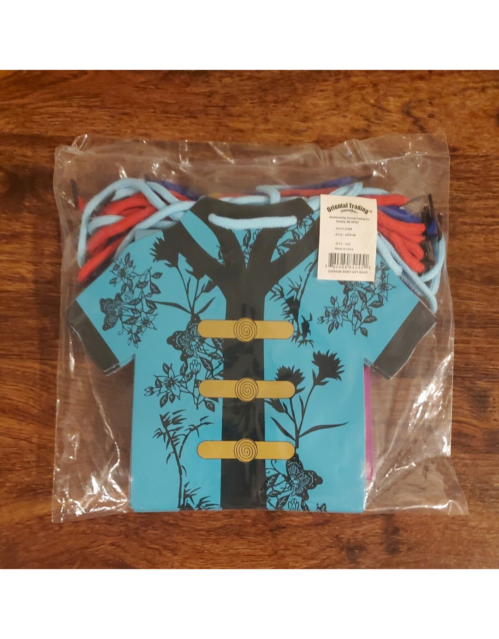 CHINESE SHIRT GIFT BAG  PKG/12