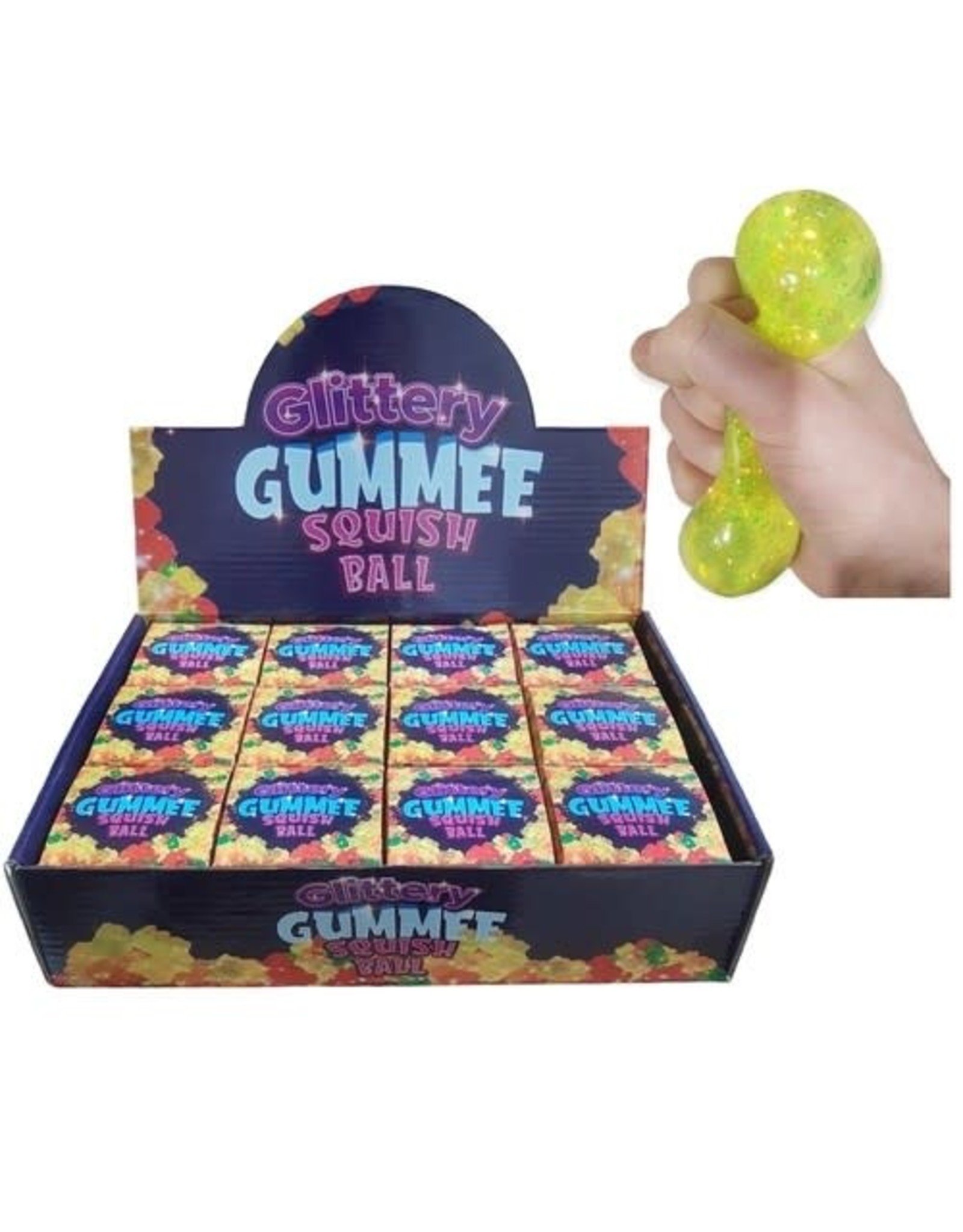 Glittery GUMMEE Squish Ball